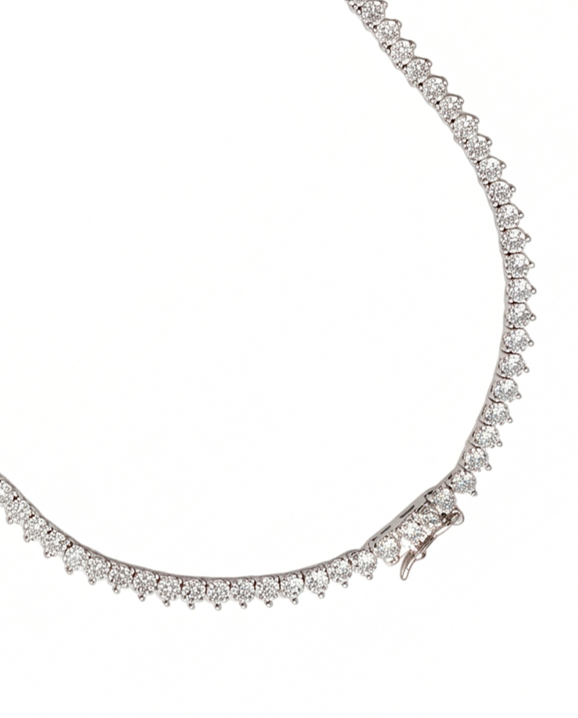 Halsband Huitwo Silberfinish - Huitwo