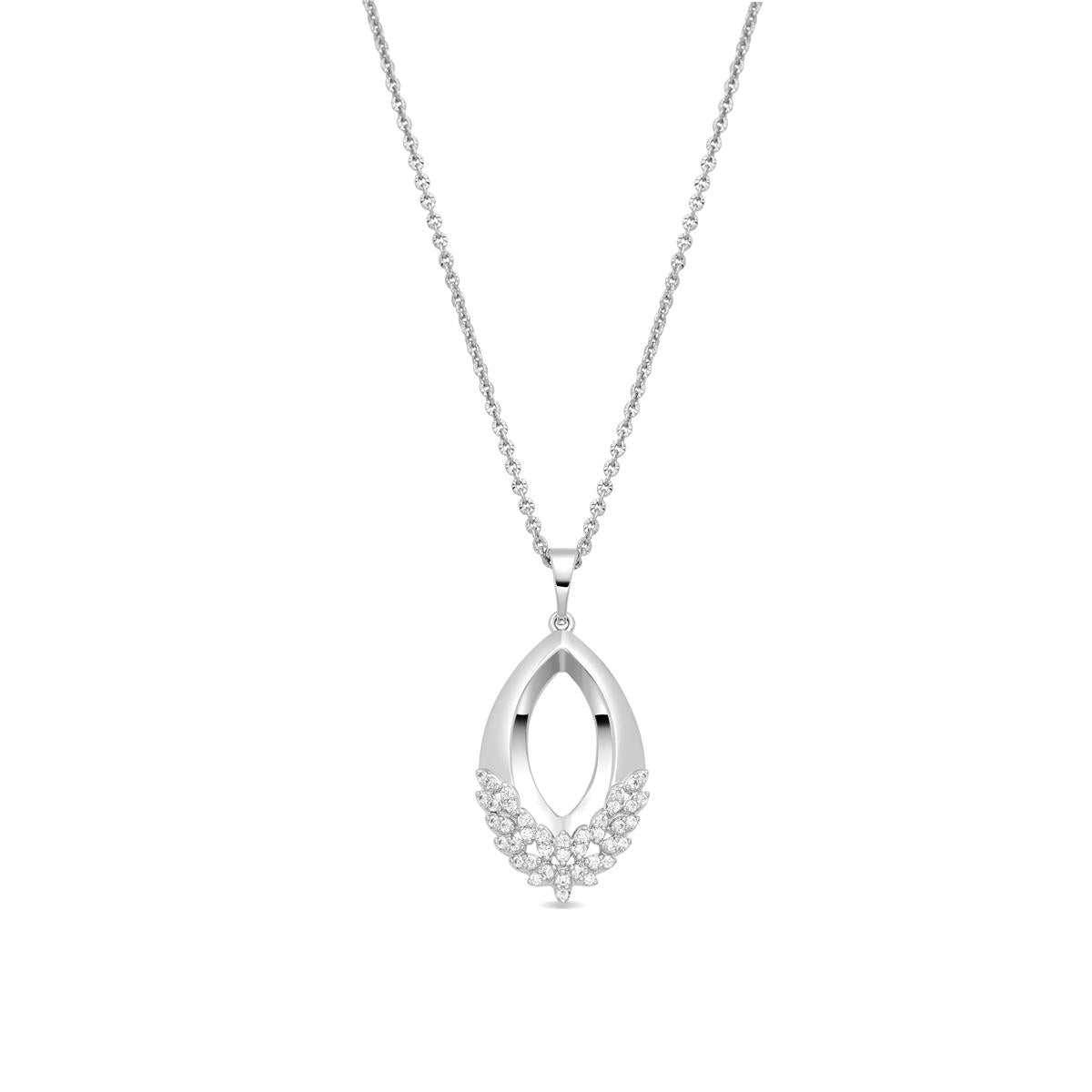 Liwen silver-finished collar - Liwen