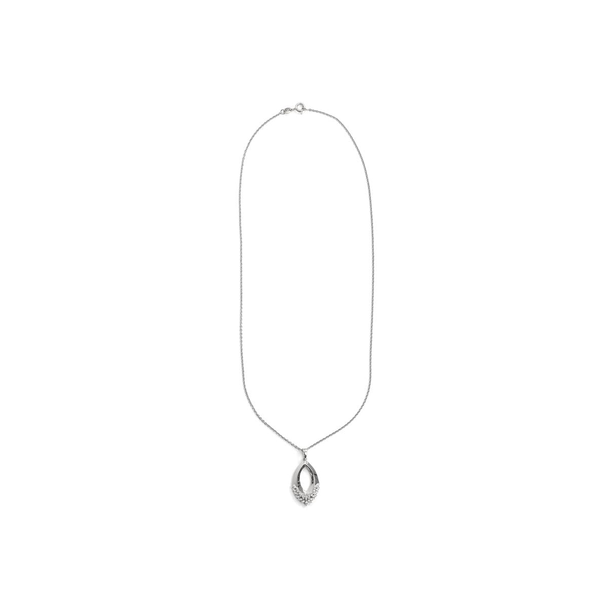 Liwen silver-finished collar - Liwen