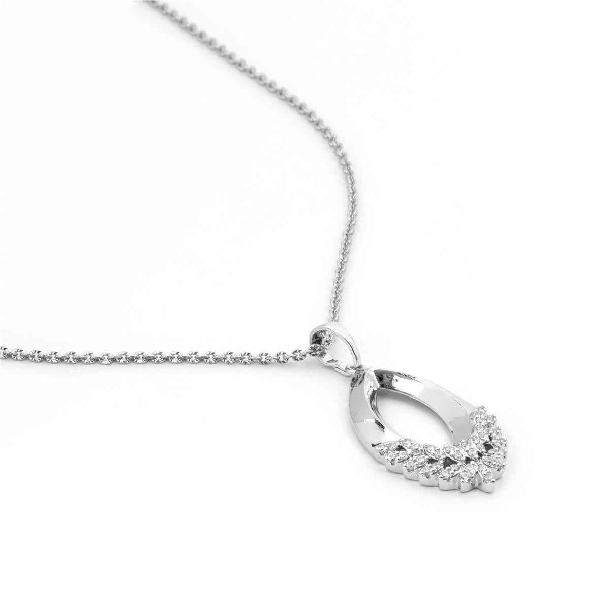 Liwen silver-finished collar - Liwen