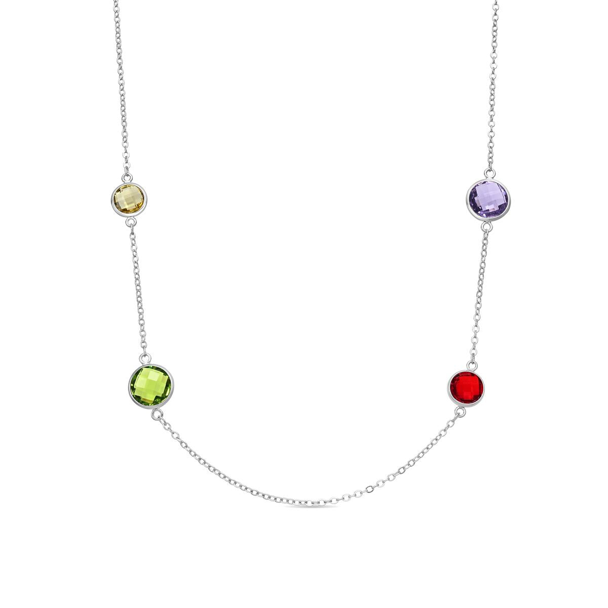 Dowka silver finish collar - Dowka