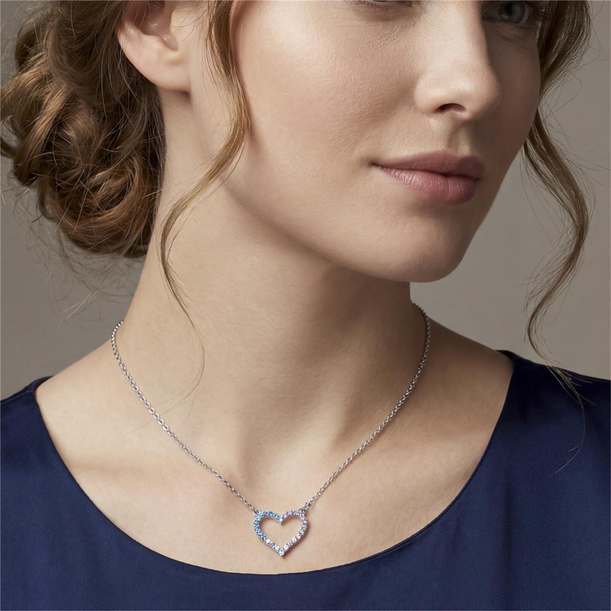 Doma silver-finish necklace - Doma MULTICOLOR