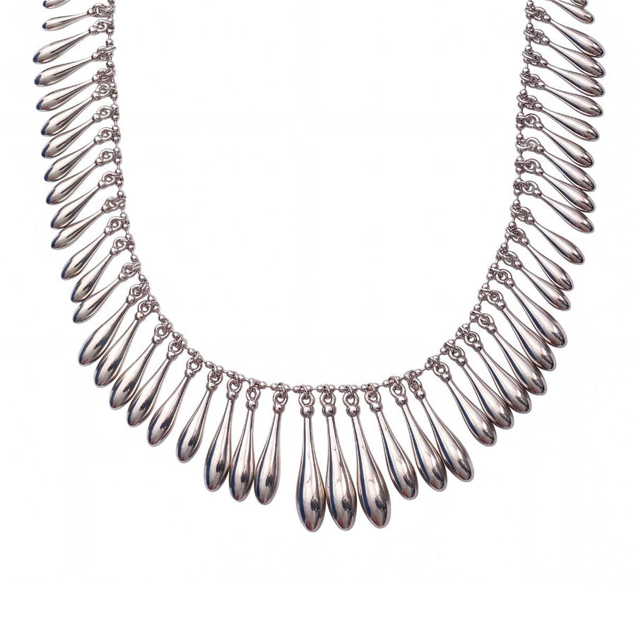 Collar acabado en rodio - Limamar