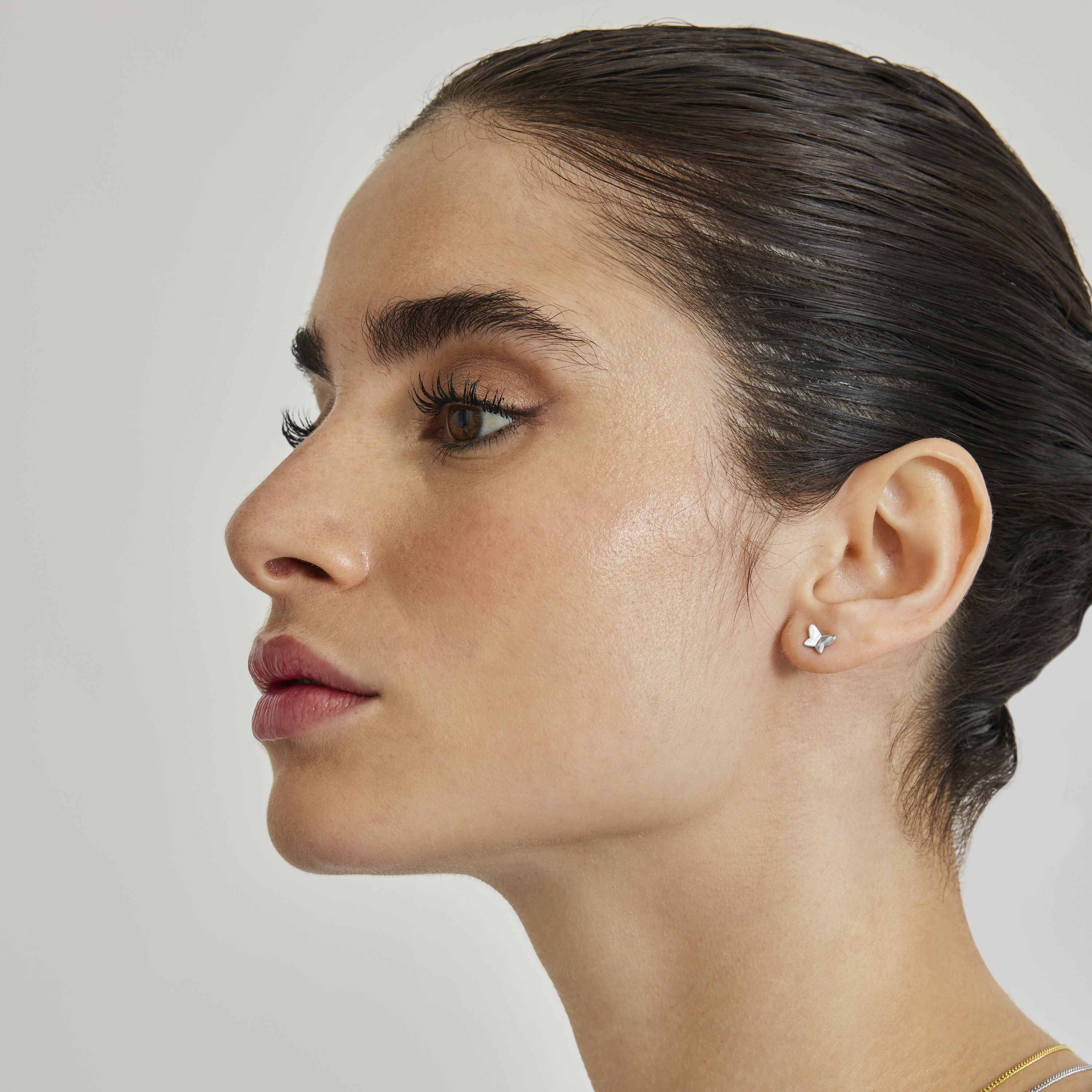 Halskette 45cm mit Silberfinish - Kysa