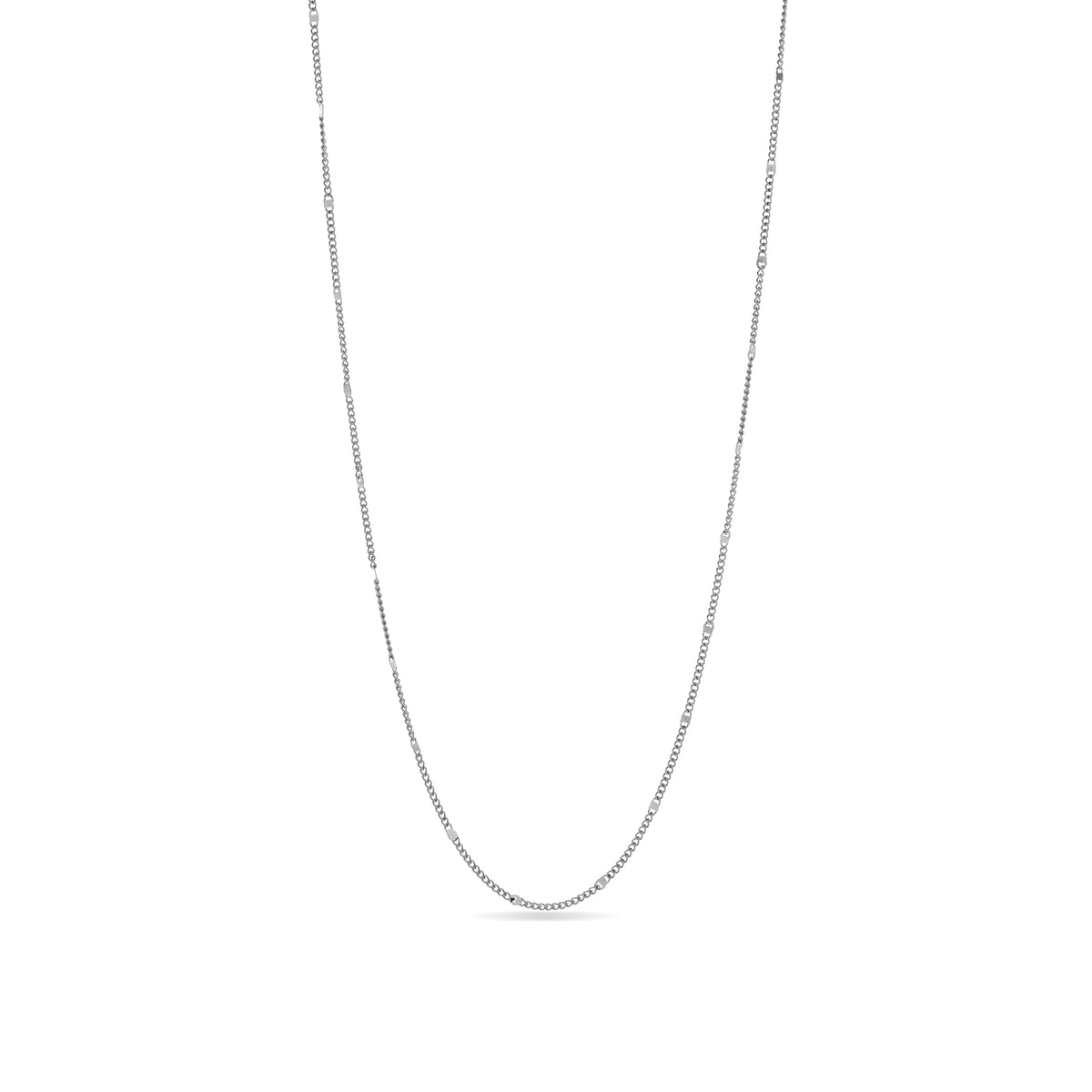 Collare da 45cm finitura in argento- Ejae