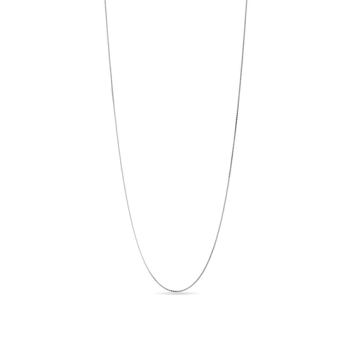 Collare da 45cm finitura in argento - Nina