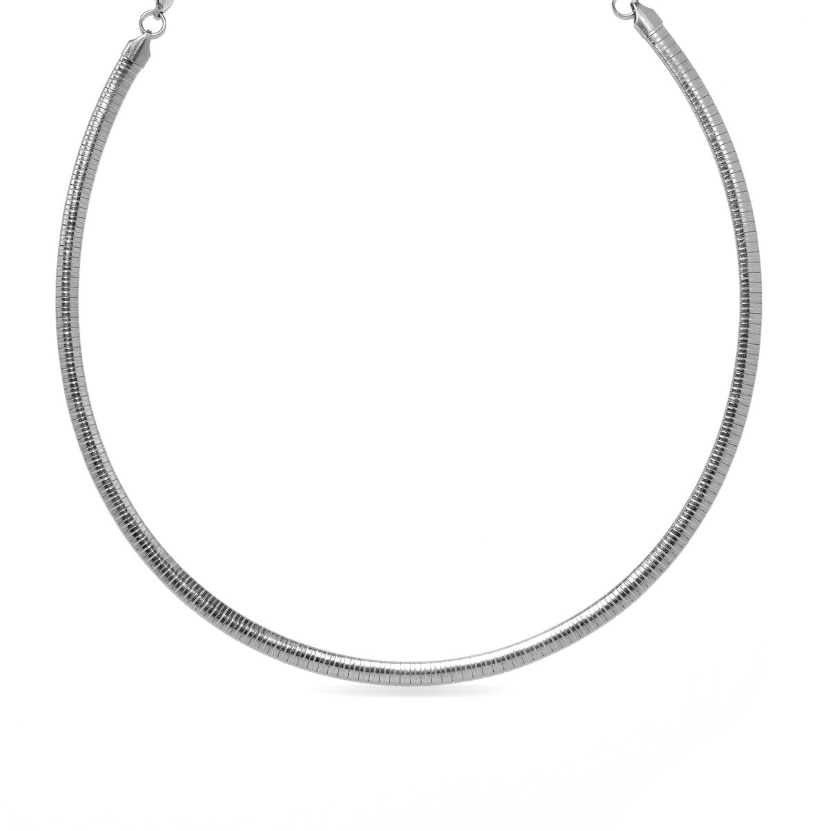 Collare da 45cm finitura in rodio - Yla