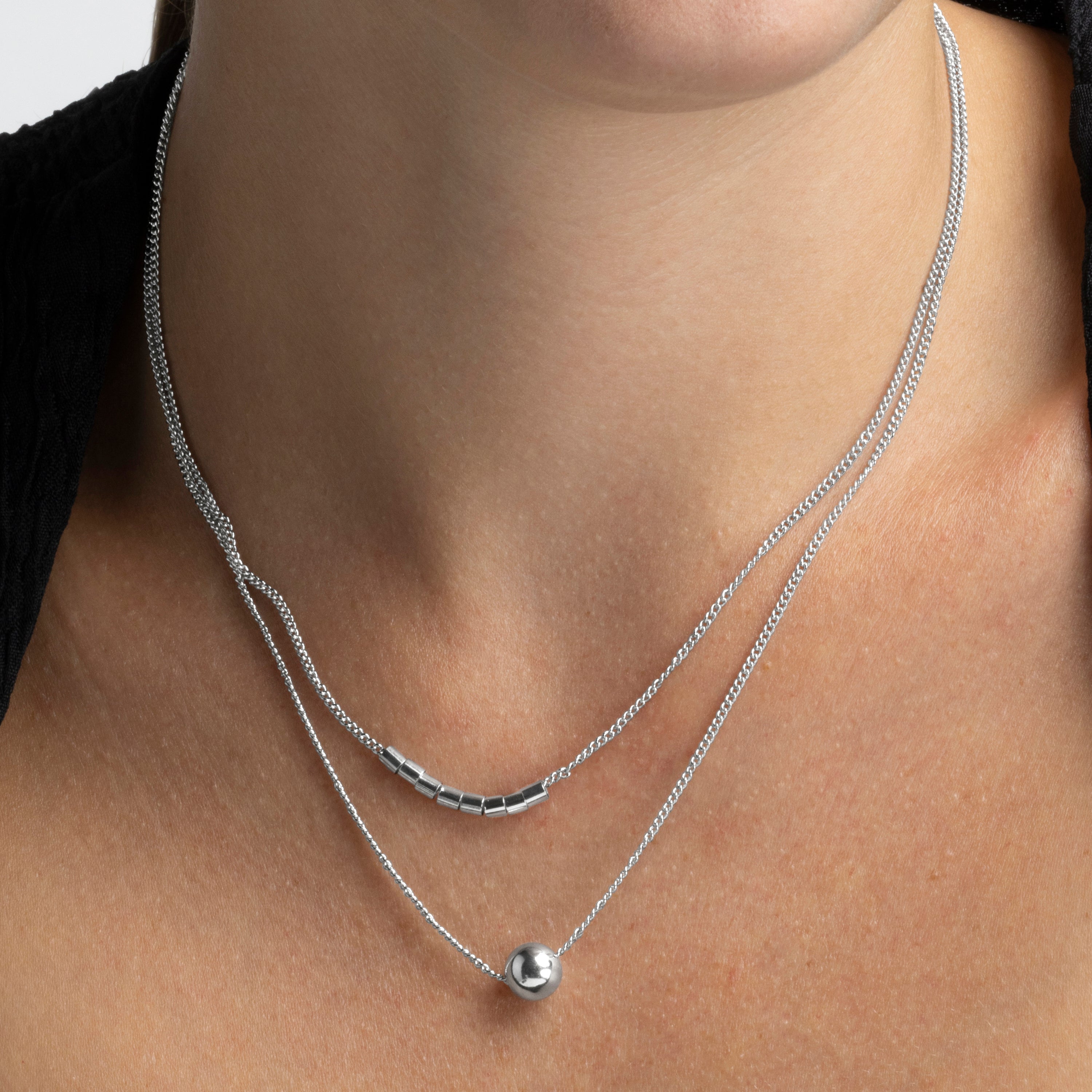 Collar acabado en rodio - Nothie