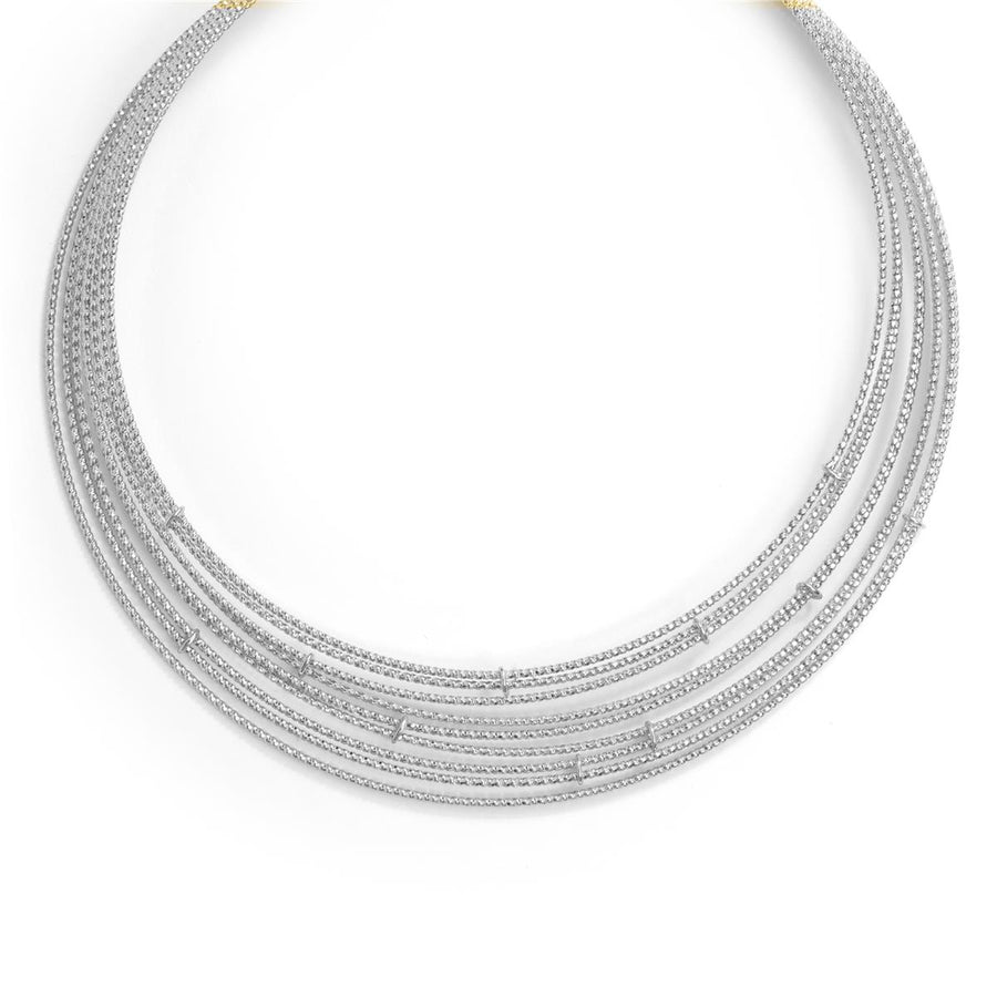 Collar acabado en rodio - Lisan