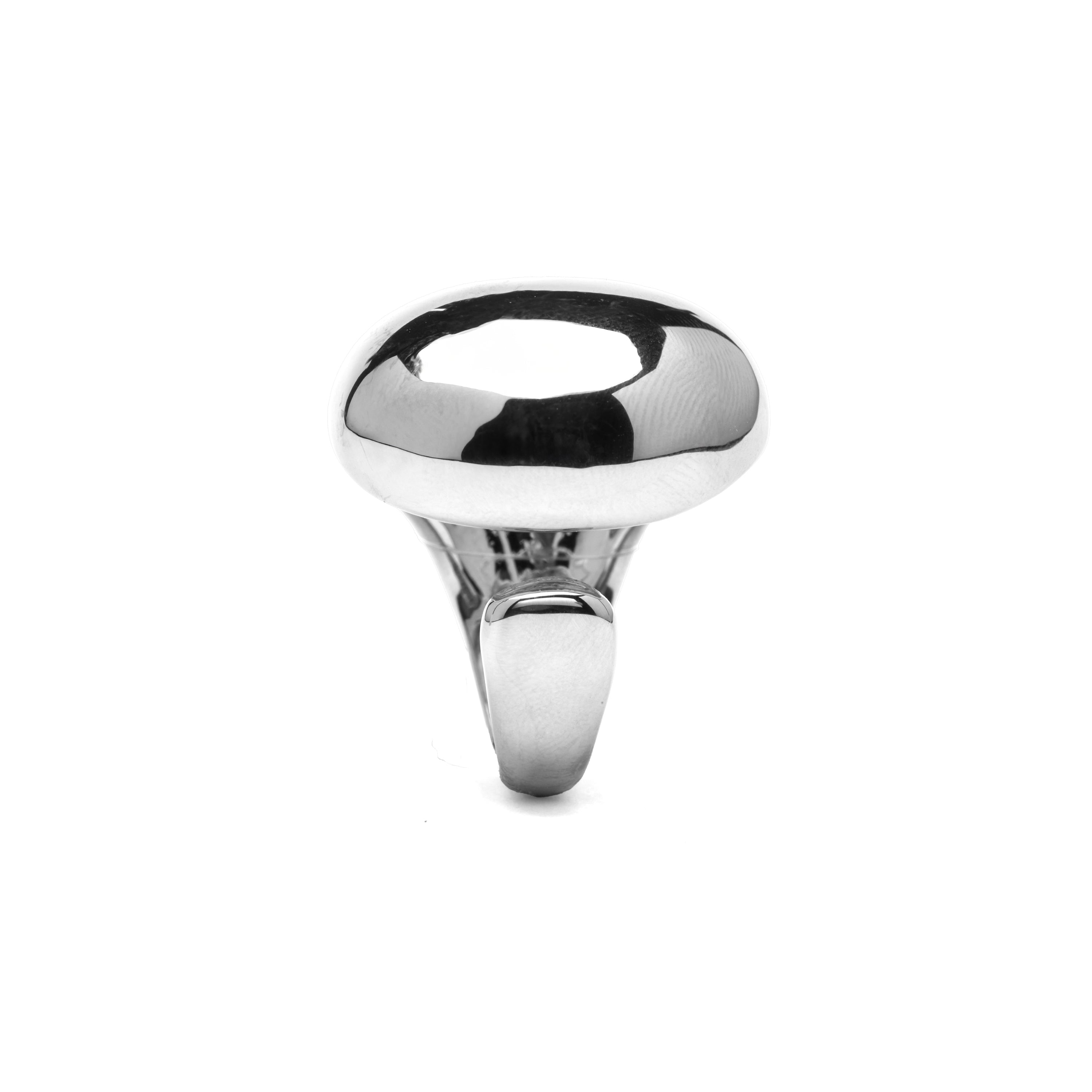 Anello con finitura in rodio - Lussor
