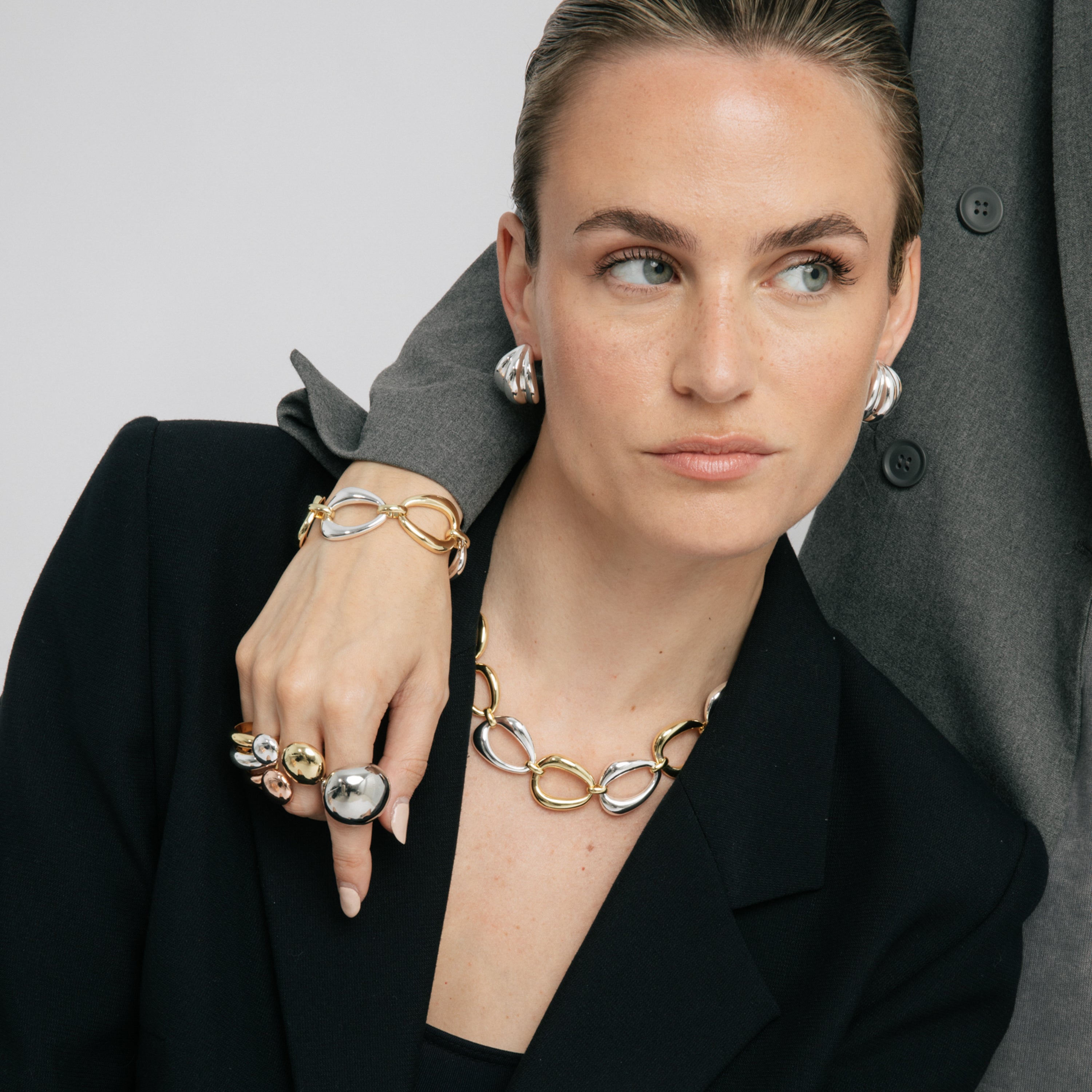 Anillo acabado en rodio - Lussor