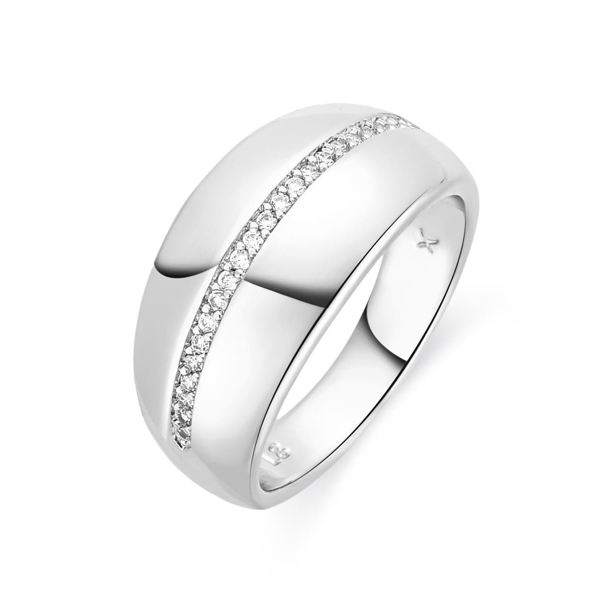 Bague Yagar finition argent - Yagar BLANC