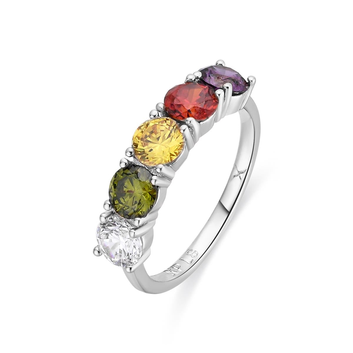 Mund silver finish ring - Mund MULTICOLOR