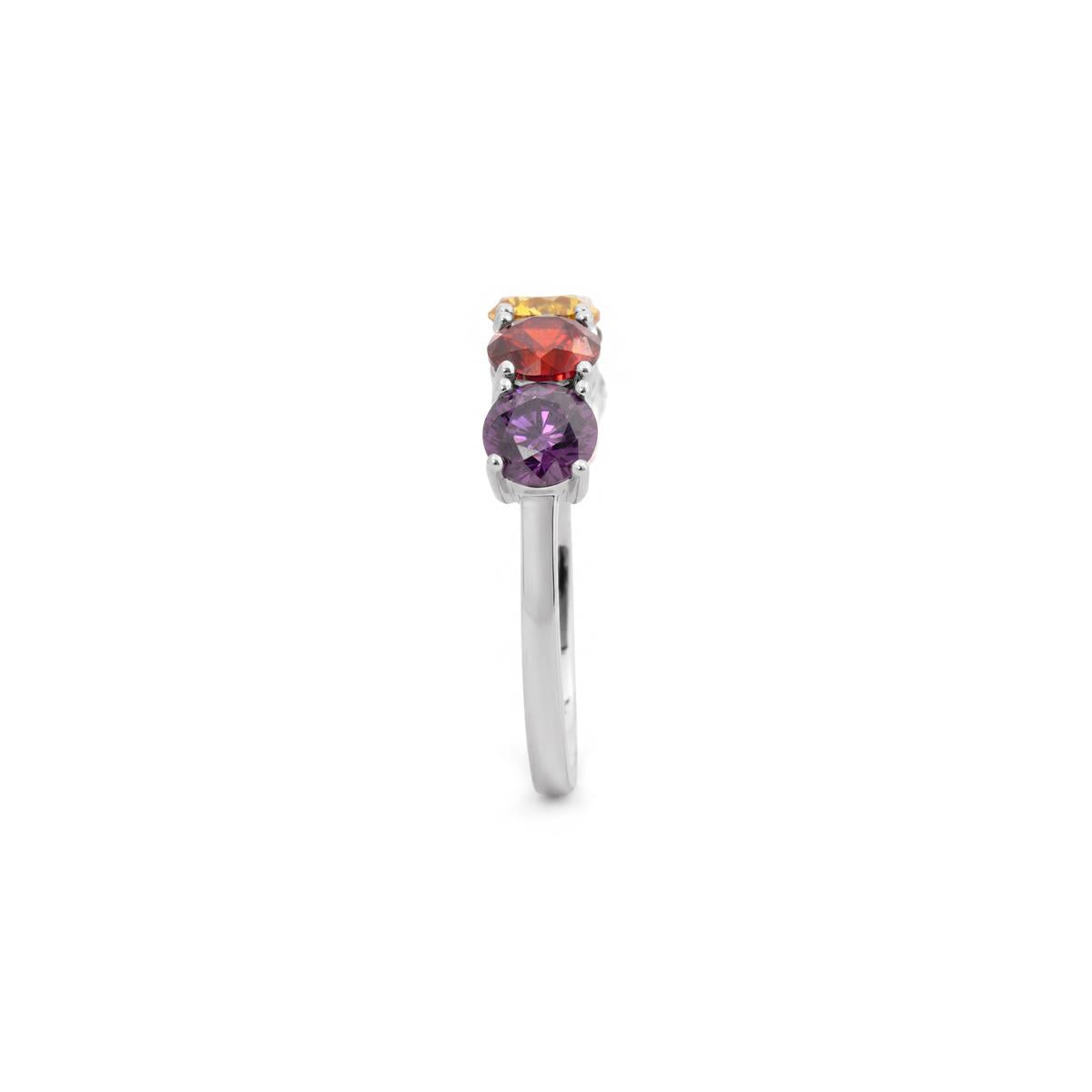 Mund silver finish ring - Mund MULTICOLOR