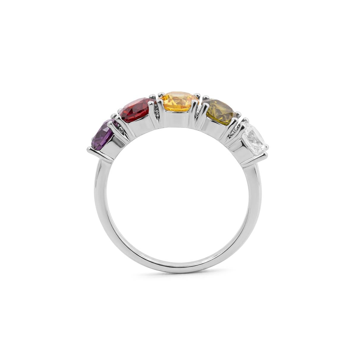 Mund silver finish ring - Mund MULTICOLOR