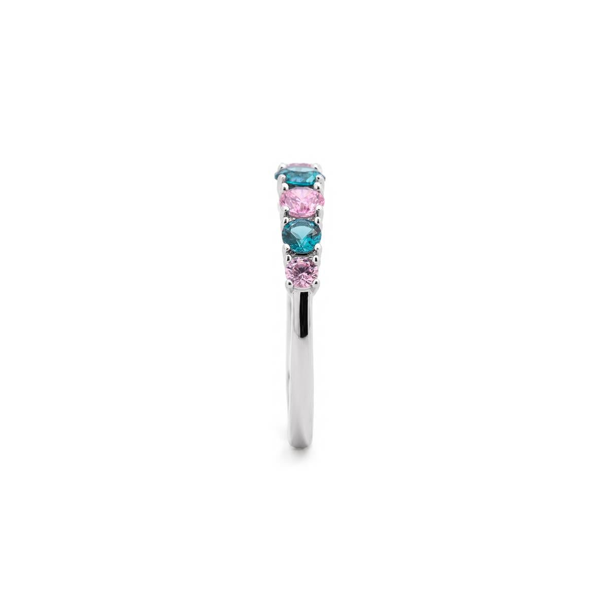Zebe silver finish ring - Zebe MULTICOLOR