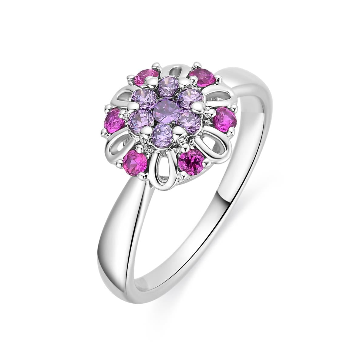 Goryah silver finish ring - Goryah MULTICOLOR