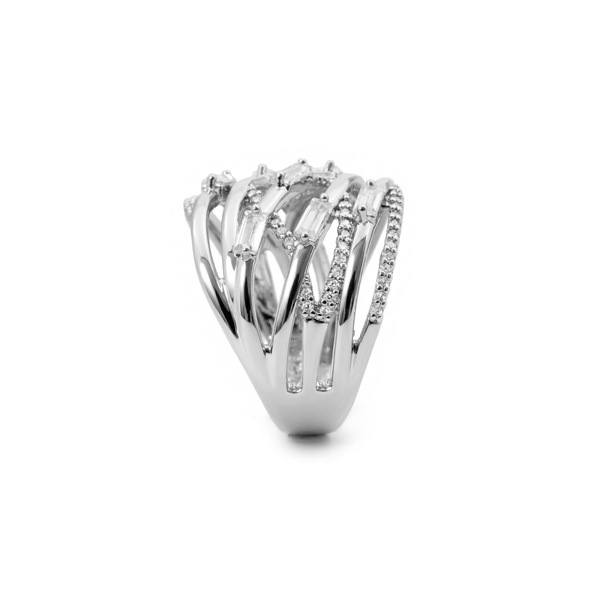 Anello Fikra finitura argento - Fikra BIANCO