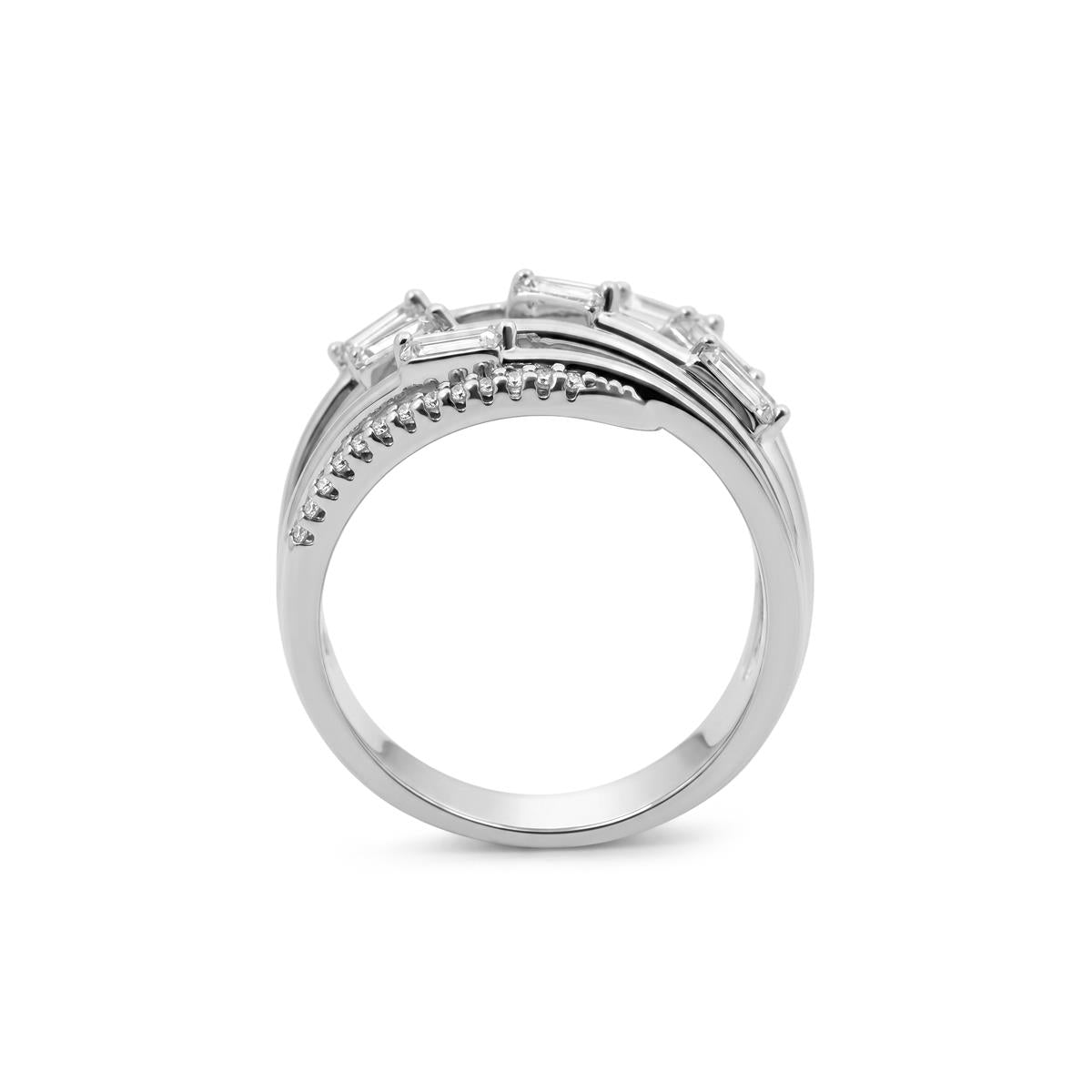 Anello Fikra finitura argento - Fikra BIANCO