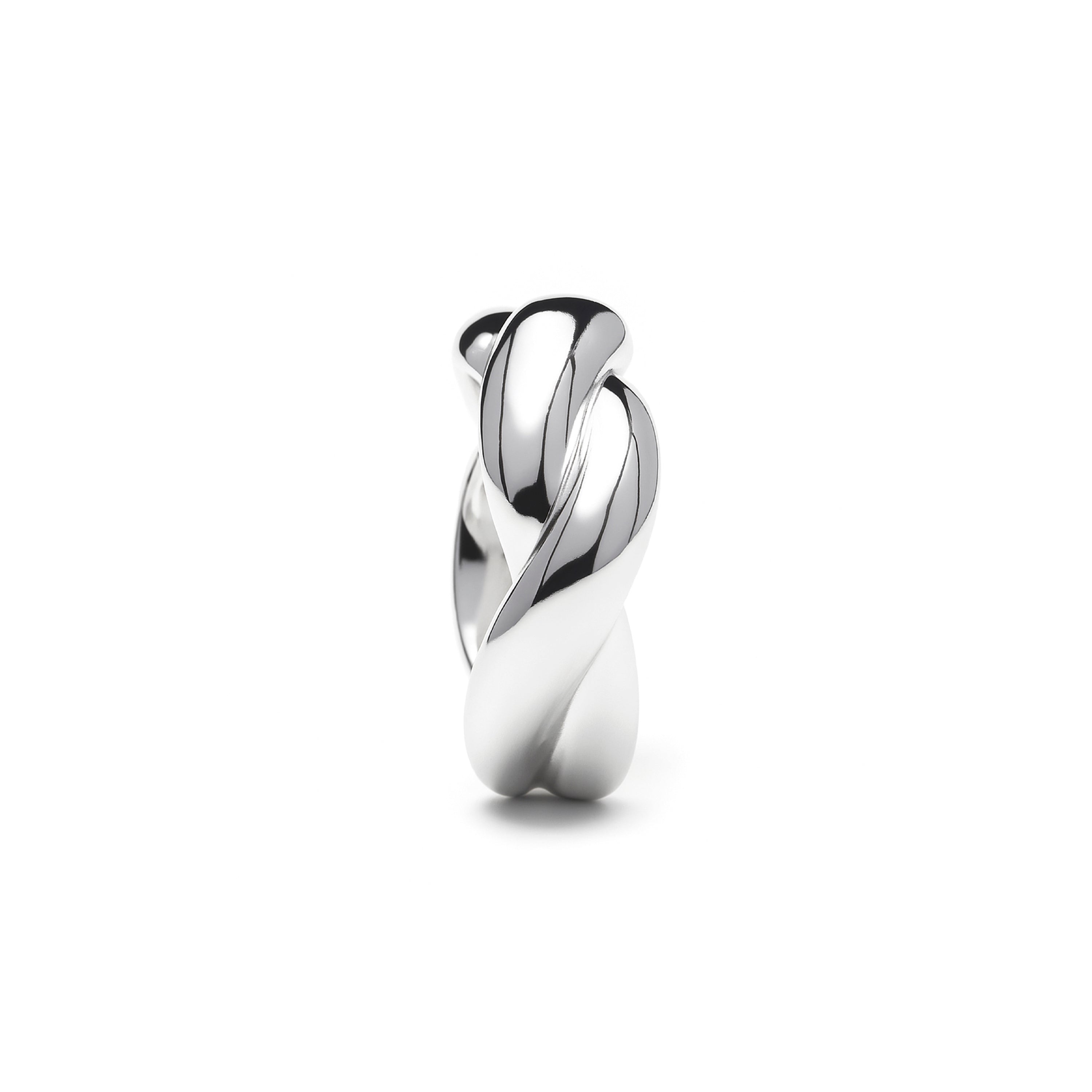Ring mit Rhodium-Finish - Fayna