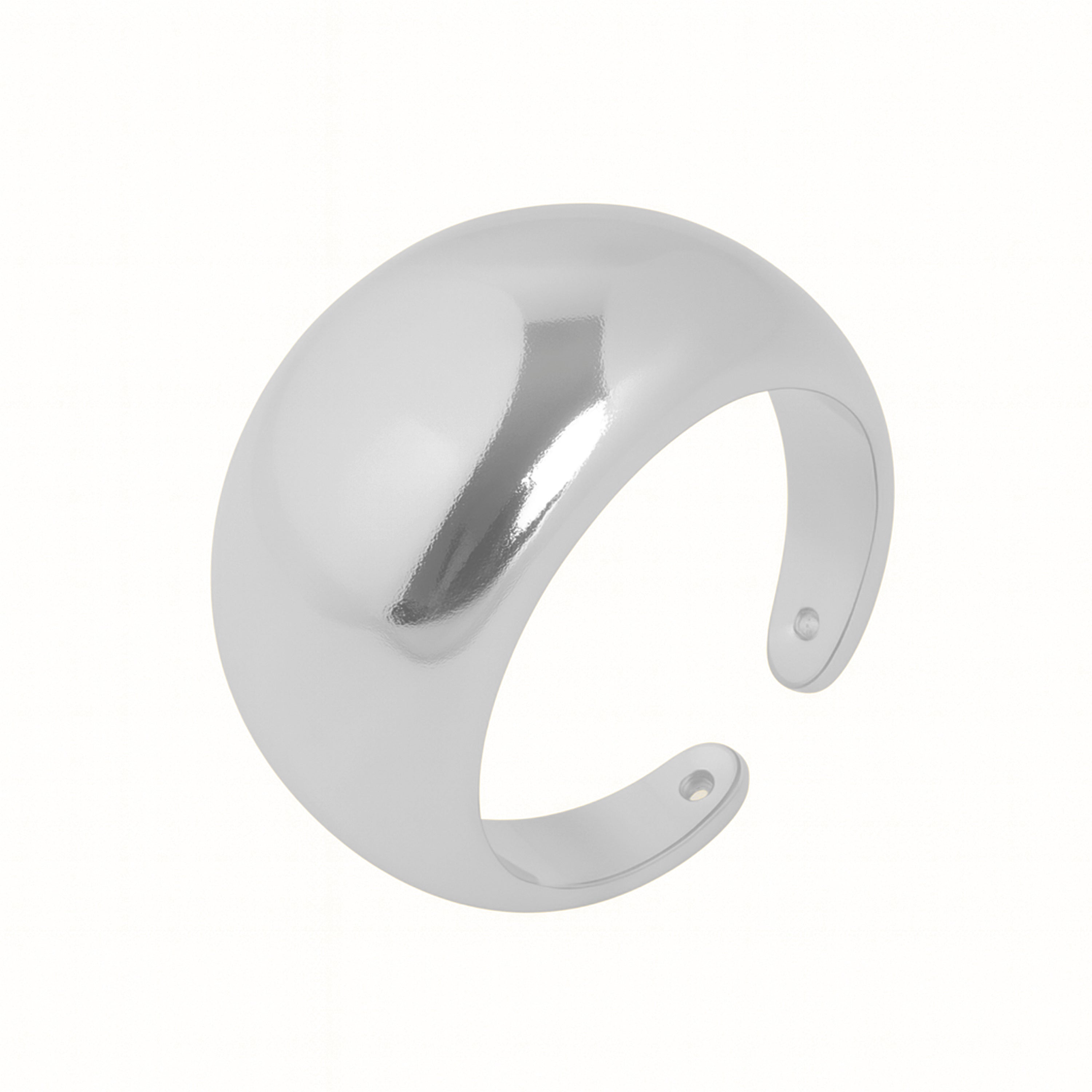 Anello con finitura in rodio - Tanys