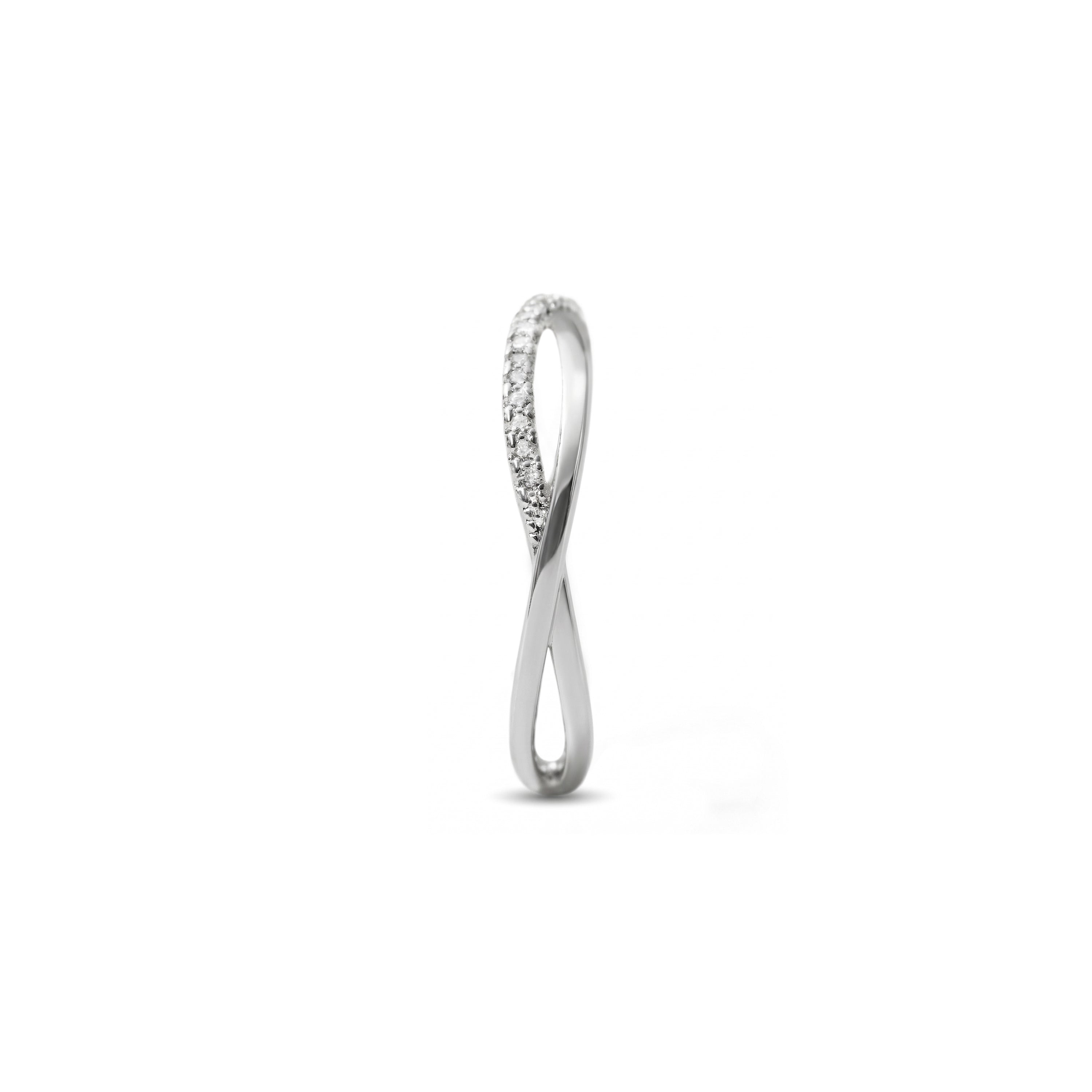 Anello Hagoe finitura argento - Hagoe BIANCO