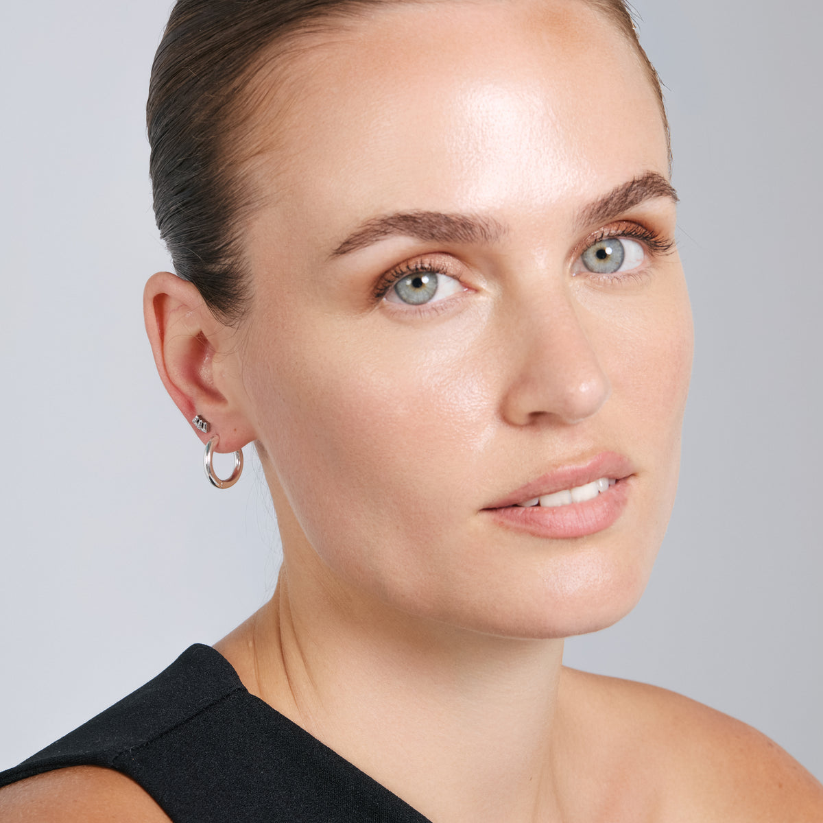 Piercing in titanio con zircone brillante - Kramri