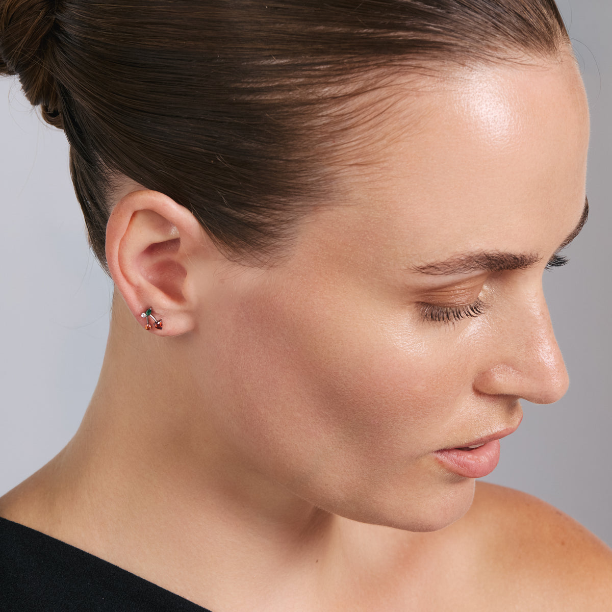Piercing Circonita Multicolor de titanio - Usbar