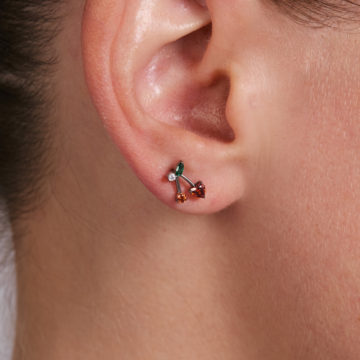 Piercing Circonita Multicolor de titanio - Usbar